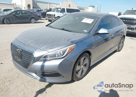 2016 Hyundai Sonata Hybrid Limited z USA, uszkodzony, nr VIN KMHE34L16GA022772